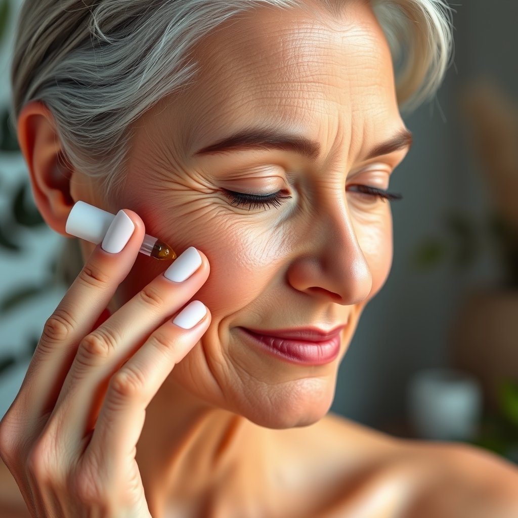 retinol serum in action