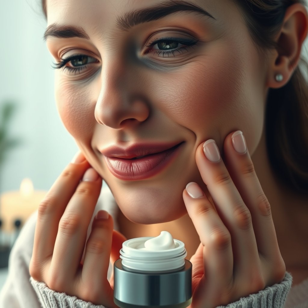 collagen moisturizer in action