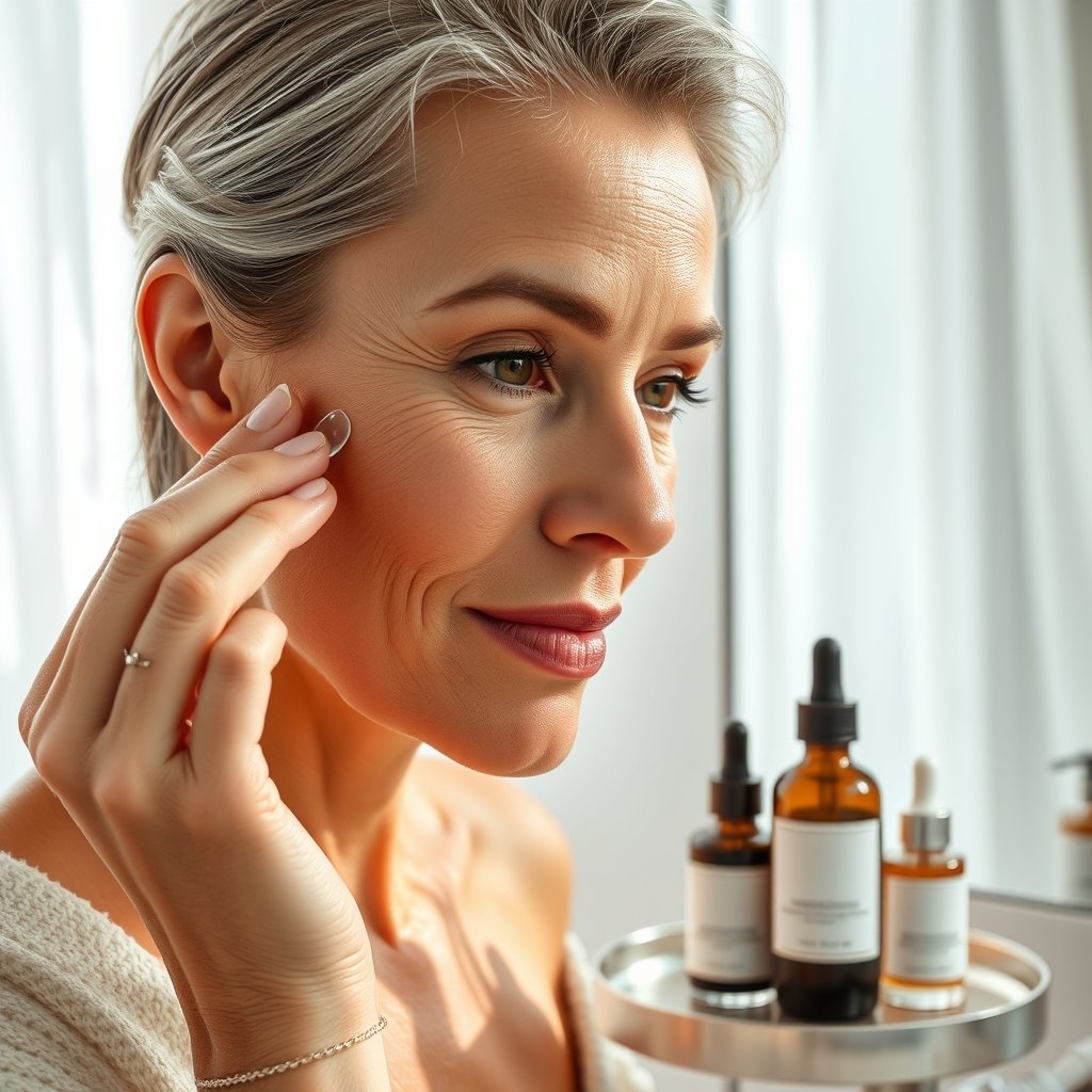 retinol serum in action