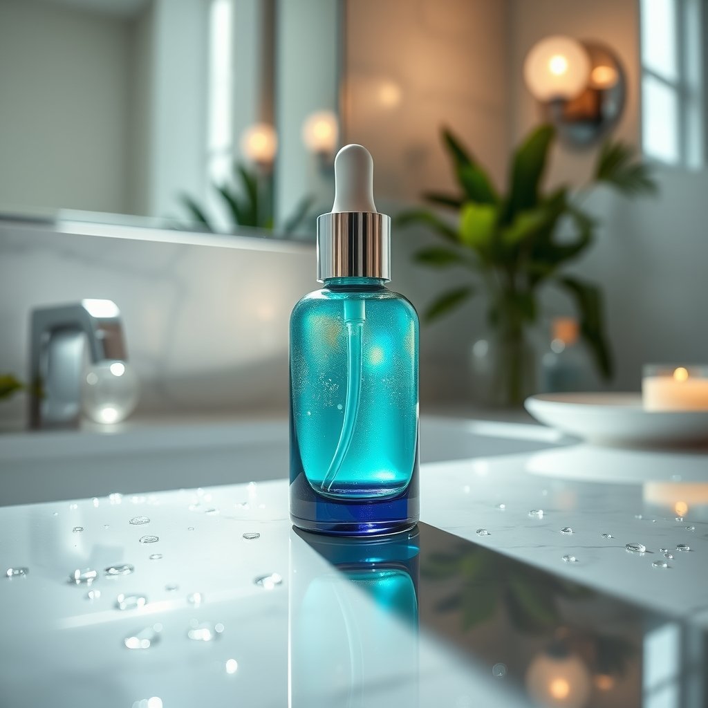 glass serum product view