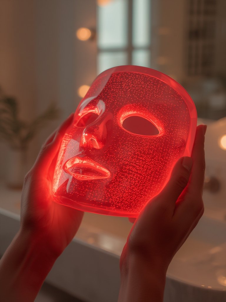 red light therapy mask - Illustration 2