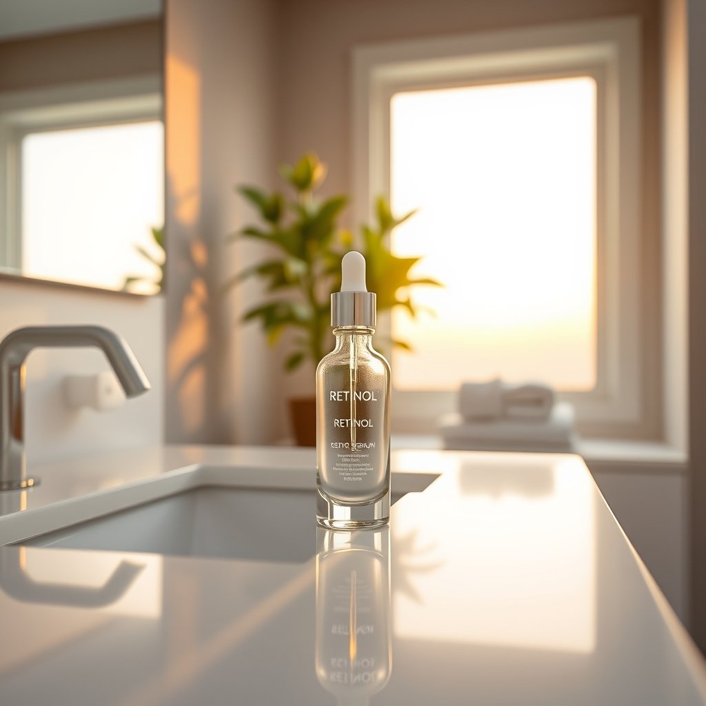 retinol serum product view