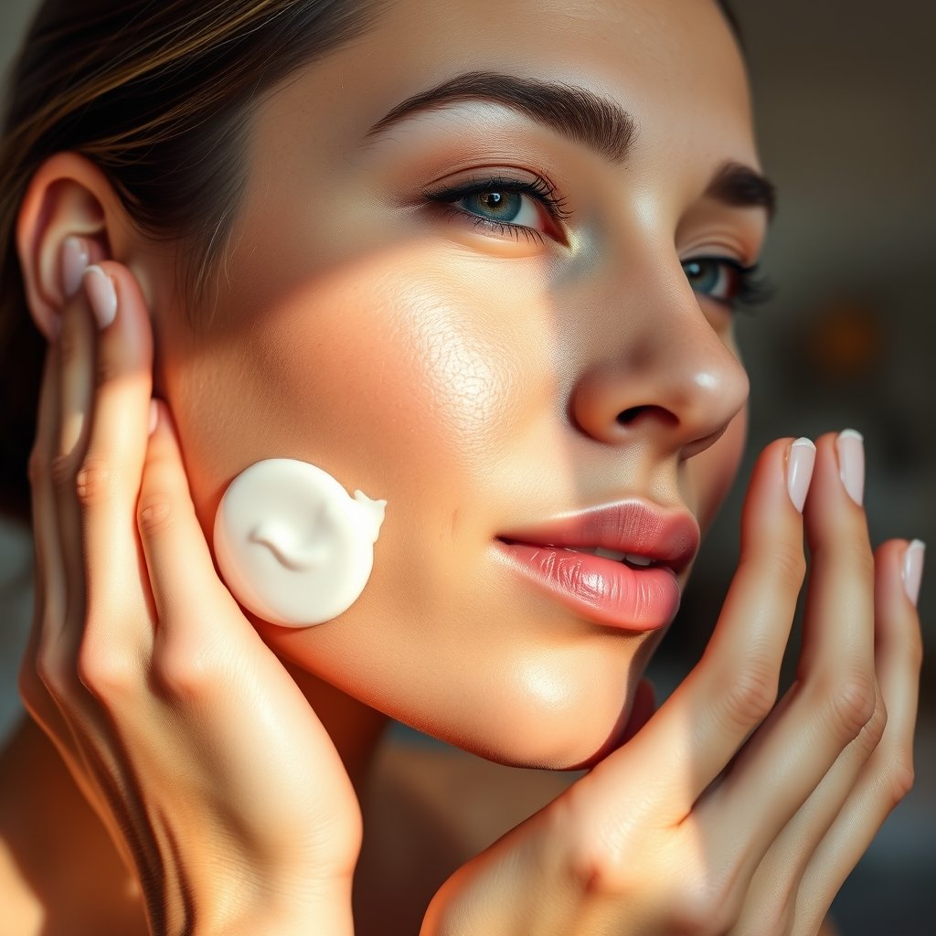 soothing moisturizer in action